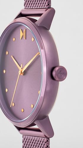 MVMT Stainless Steel Analog Purple Dial Women Watch-28000032-D, Purple Band
