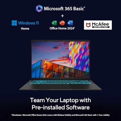 ASUS Gaming V16 (2025), 14th Gen, Intel Core 5 210H Gaming Laptop(RTX 5050-8GB/16GB RAM/512GB SSD/FHD+/16"/144Hz/Windows 11/M365 Basic*/Office Home 2024/Matte Black/1.95 Kg) V3607VH-RP037WS