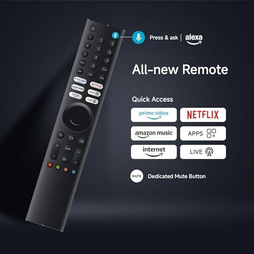 Xiaomi (108 cm) 43 inch FX Pro 4K QLED Smart | HDR10+ | 30W Box Speakers | Filmmaker Mode | Fire TV | L43MB-FPIN