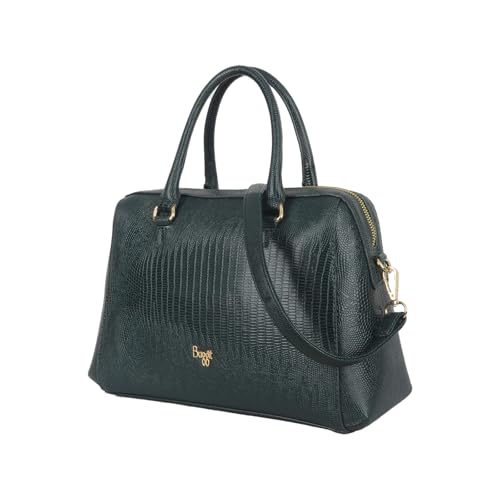Baggit Women Green Duffle Handbag Medium Size Ladies Stylish