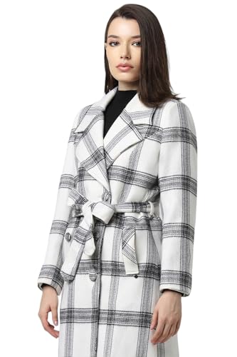 Van Heusen Women's A-Line Coat (VWJKURGF901020_White