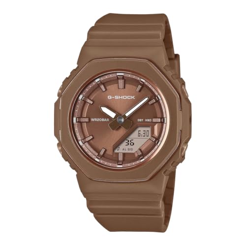 G-Shock Women GMA-P2110B-5ADR Analog Brown Dial Brown Bio-Based Resin Band Watch (G1841)