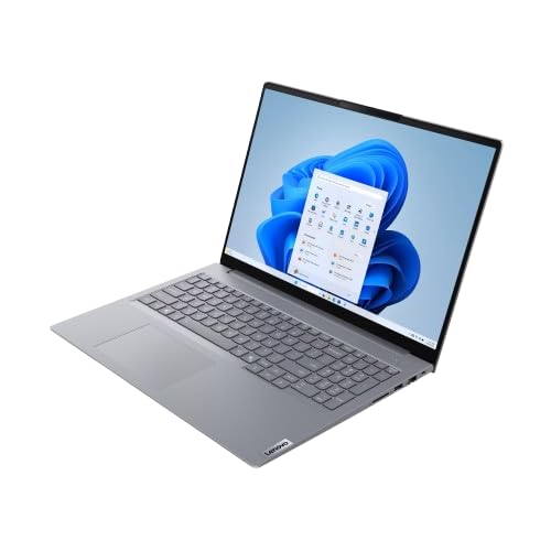 Lenovo ThinkBook 16 Intel Core 5 210H 14th Gen (8GB/512GB SSD/DOS/Fingerprint Reader) 16" WUXGA IPS 300 Nits Antiglare Thin & Light Laptop/Aluminium Top/Arctic Grey/1Y Warranty/1.7Kg, 21SHS00U00