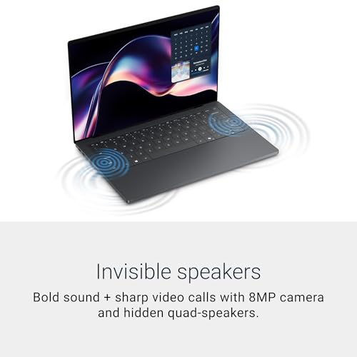 Dell XPS 14 DA14260, AI Powered Series 3 Intel Core Ultra 7 355 Processor, 14" 2K 500 Nits Display, 16GB RAM, 512GB SSD, Wi-Fi 7, Windows 11 + MSO, Graphite, 1.36Kg, Thin & Light Laptop