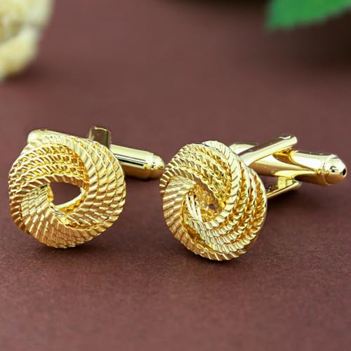 Peluche Golden Cufflinks for Men