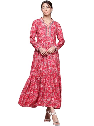 Aarke Ritu Kumar Red Zavian Long Dress