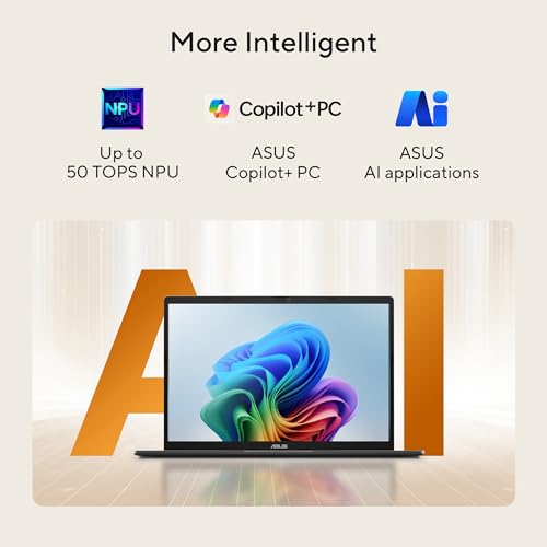 ASUS Vivobook S14,Smartchoice,AMD Ryzen AI 5 330,16GB RAM,512GB SSD,OLED,14",Win11,Office24,M365 Basic (1Yr),Matte Gray,1.4Kg,M3407KA-SF044WS,50 Tops,Metallic Design Laptop,Next-Gen AI Laptop,Copilot+