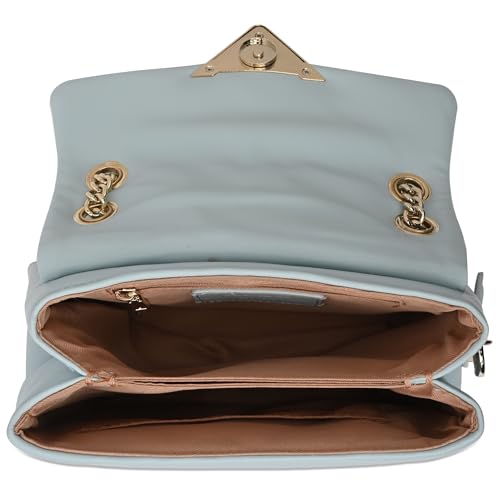 Aldo SOFTPUFF Blue Womens Cross Body Bag