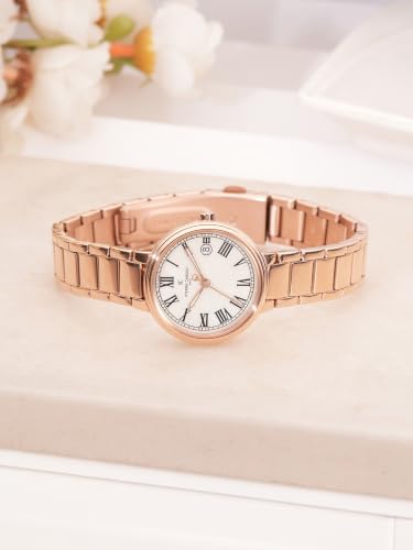 Pierre Cardin Paris Women Watch Analogue Stainless Steel Quartz Multi Function Casual Round Battery Powered