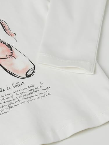 Max Girls Printed T-Shirt (Off White_2-3 Y)