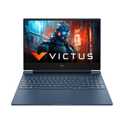 HP Victus Gaming, 13th Gen Intel Core i5-13420H, NVIDIA RTX 2050,16GB DDR4, 512GB SSD, 15.6-inch(39.6cm), 144Hz, 9MS, IPS, FHD Gaming Laptop, Backlit KB (Win 11, Office 21, Blue, 2.29kg) fa1128TX
