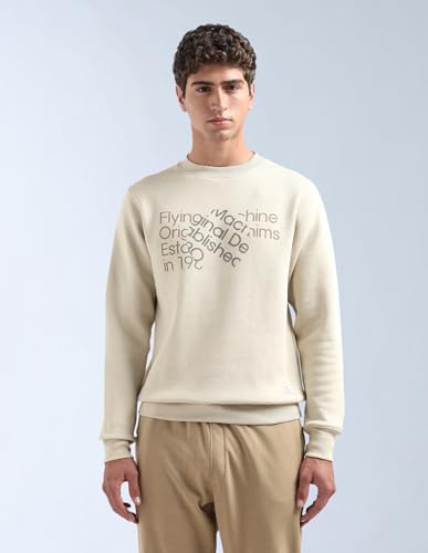 Typographic Printed Regular Fit Sweatshirt
