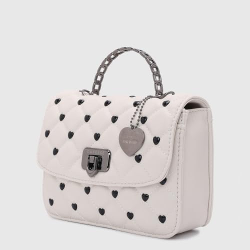 Caprese X Emily in Paris Ashley Medium Sling Bag|Crossbody & Shoulder Bag with Twist Lock, Multi-Compartment Interior, Adjustable Strap & Exclusive Metal Charm