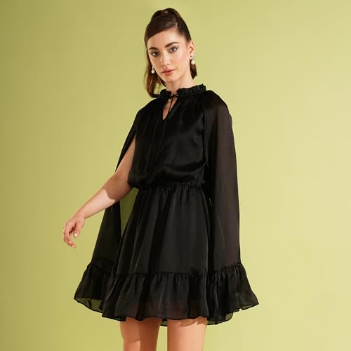 Globus Women Dress (GS565375_Black_M)