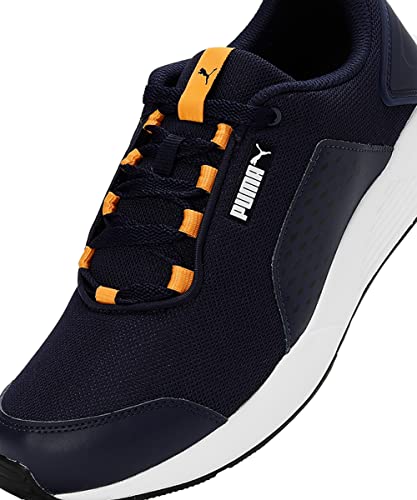Puma Mens Riot Navy-Zinnia-Black Sneaker - 9UK (38393605)