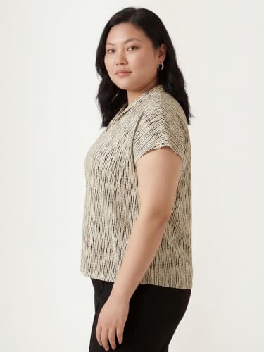 Max Women Printed Top (Beige_4XL)