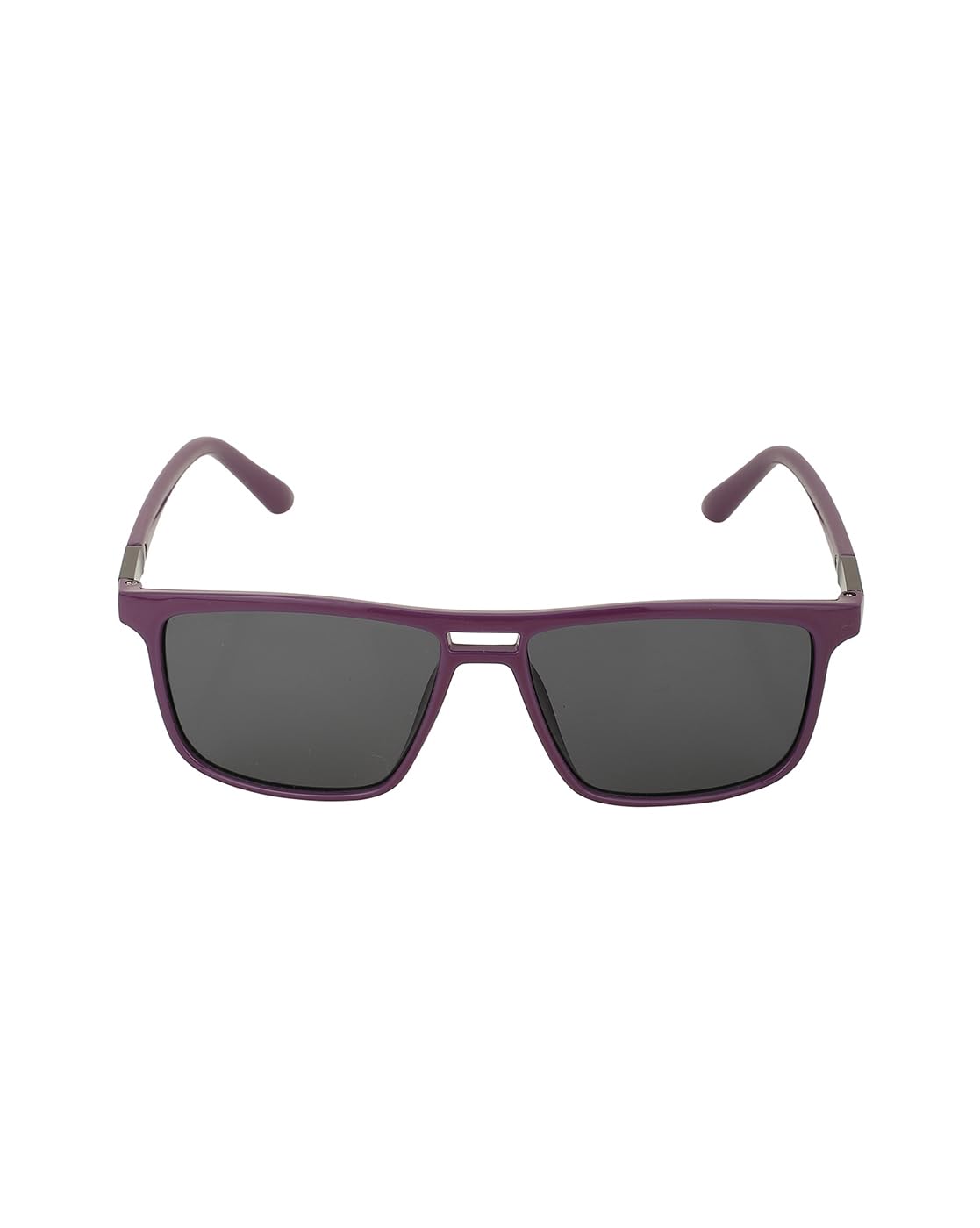 Carlton London Purple toned with UV Protected Rectangle Sunglass for Unisex