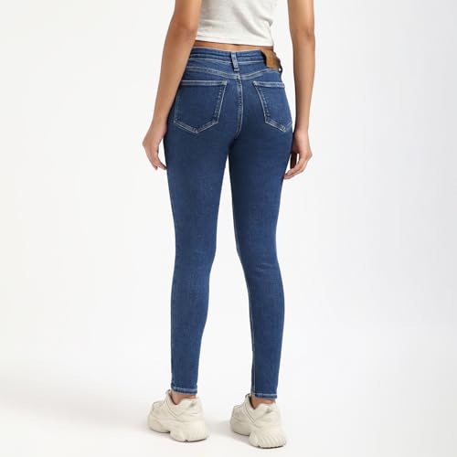 Calvin Klein Jeans Women's Skinny Jeans (J2240201A4_Blue
