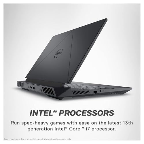 Dell G15 5530 Gaming Laptop, 13th Gen Intel Core i7-13650HX, 64GB DDR5 RAM, 2TB PCIe SSD, 15.6" FullHD Display, RTX 4060, Backlit Keyboard, Windows 11 Home, Dark Shadow Gray - NPO Backpack