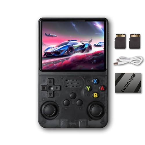 New World R36S Retro Handheld Video Game Console 3.5 inch Retro Handheld Video Games Consoles Built-in Rechargeable Battery Portable Style Hand Held Game Consoles