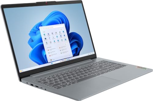 Lenovo IdeaPad Slim 3i 15.6" AI Laptop for Students & College, Intel N150（up to 3.6GHz，Beat i3）, 8GB RAM 128GB UFS, Copilot AI, FHD Display, Win 11 Home, Wi-Fi 6, Webcam, for Study & Home Office