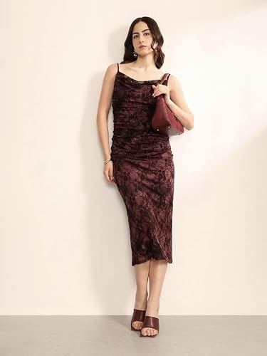 Kazo Women Maxi Dress (Wine XS)