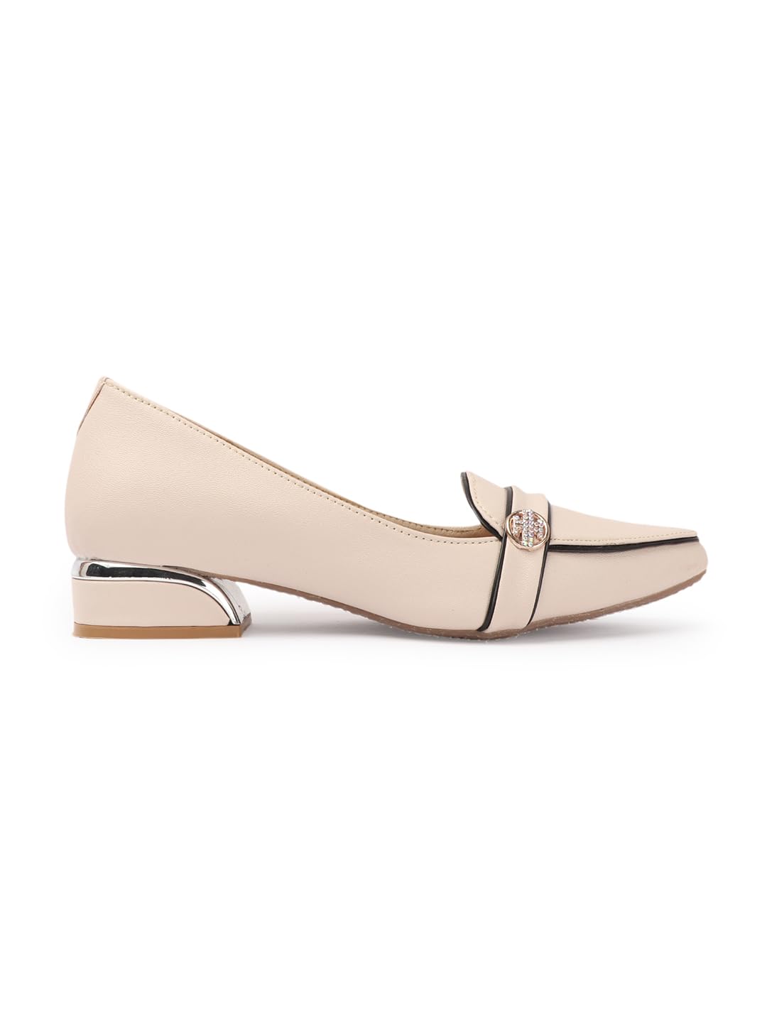 Carlton London Women Shoes,Cream,UK-4