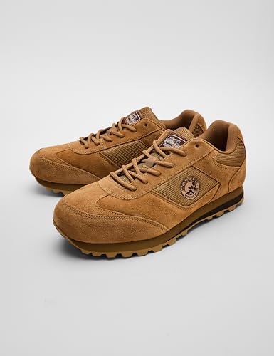 Woodland Men's Camel Leather Sneaker-6 UK (40 EU) (GJ 4230022)