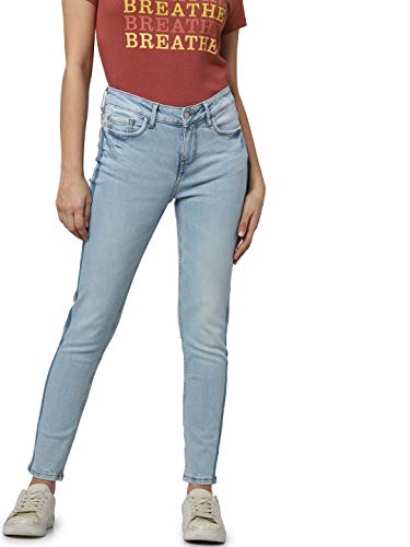 VERO MODA Women's Skinny Jeans (10234713_Light Blue_27)