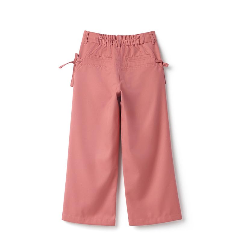 United Colors of Benetton Solid Regular Fit Bow Twill Trousers