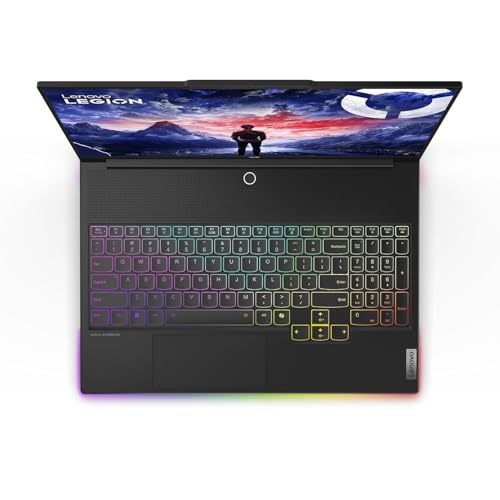 Lenovo Legion 9 2024 Intel Core i9-14900HX 16" (40.64cm) 3.2K Mini LED 1200Nits 165Hz Gaming Laptop (64GB/2TB SSD/Win 11/Office 2021/NVIDIA RTX 4090 16GB/3 Month Game Pass/Black/2.6Kg), 83G0003AIN