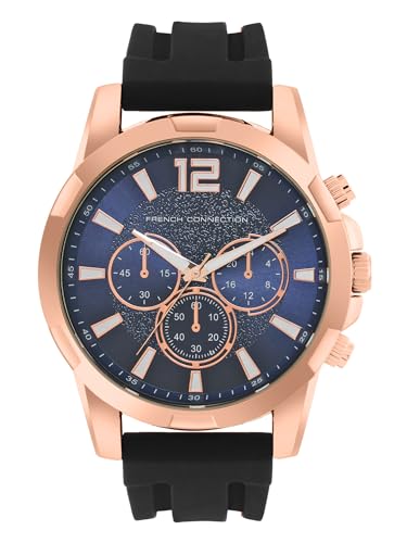 French Connection Analog Blue Dial Men's Watch-FCW06U
