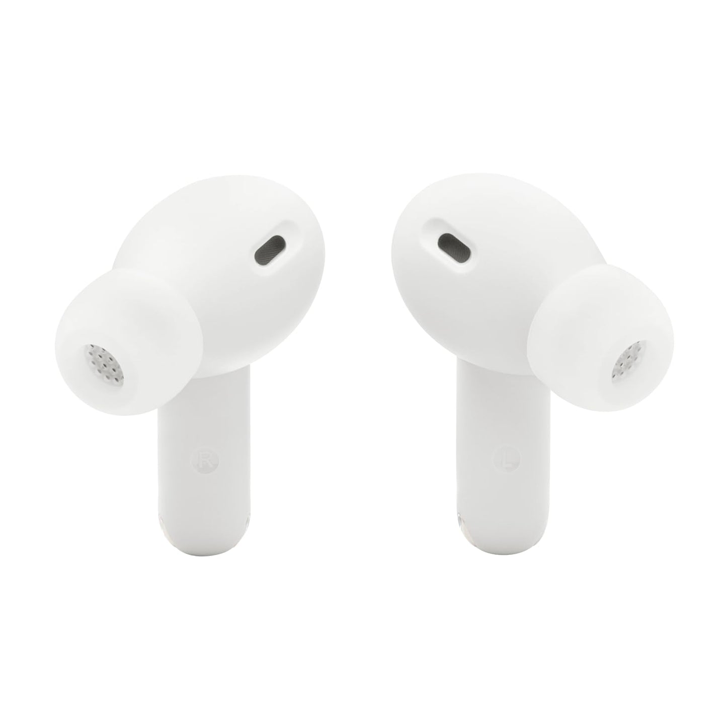 JBL Wave Beam 2 Ear Buds Wireless BluetoothV5.3, Active Noise Cancellation Earbuds,Multi Connect, App for Customized Extra Bass Eq, Relax Mode,Speed Charge, 40H Playback, Fast Pair,4 Mics,IP54(White)