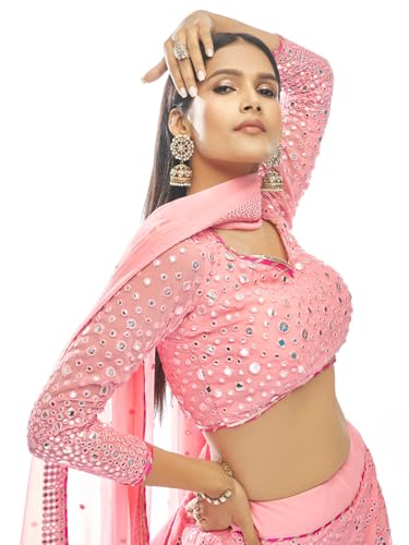 ODETTE Stitched - Women Printed Subtle Elegance Set For Kurta Fuchsia Fabric Textured Sheen Attractive