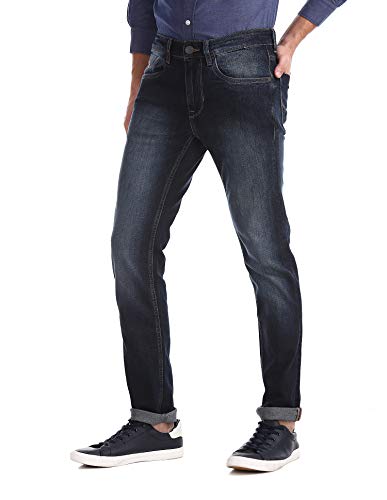 U.S. POLO ASSN. Men's Skinny Fit Jeans (UDJC0052_Blue_38)