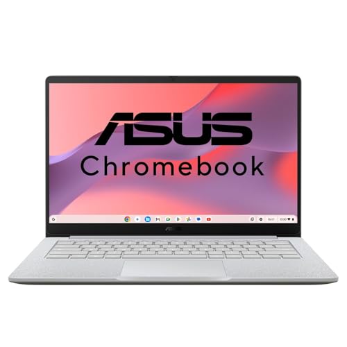 ASUS Chromebook CX1405 (2026), Intel N50 Processor, Intel UHD iGPU, 8GB RAM, 128GB SSD, FHD, 14" (35.5 cm), Chrome OS, Pure Grey, 1.39 Kg, CX1405CTA-S60622, 42WHrs, Thin & Light Laptop