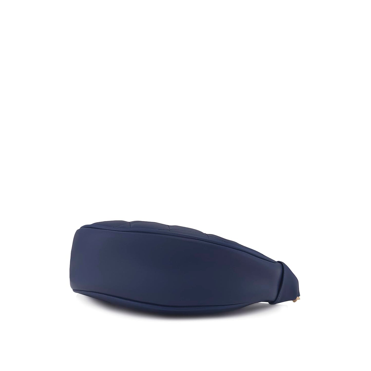 Caprese Charlot Baguette, Navy-Medium | Sleek Handbag for Women with Animal Print | Secure Top Zip | Perfect for Casual & Daily Use