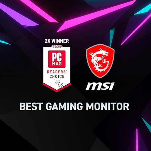 MSI MAG 245F X24 Gaming Monitor 24" 1920 x 1080 (FHD), 240 Hz, FreeSync Premium, HDR Compatible, HDMI, VGA Port, VESA Mount, Tilt, 4 Sides Thin Frame 0.5ms, Black