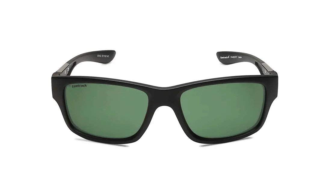Fastrack Green Square *380-390 UV protected Sunglasses for Men