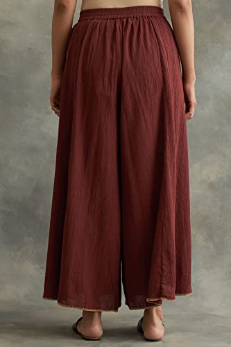 W for Woman Folksong Strechable Divided Skirts for Women | Culottes for Women