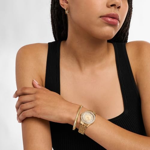 Michael Kors Harlowe Gold Quartz Stainless Steel Watch MK4974SET