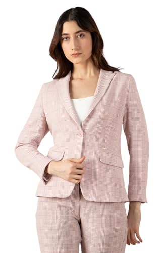 Van Heusen Women's Blazer (VWBZFRGFS88710_Pink