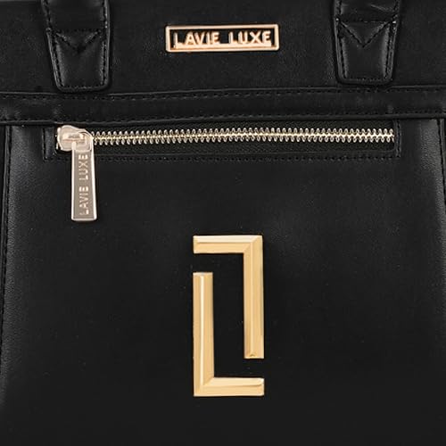 Lavie Luxe Women's Sasha Medium Satchel Bag for Women | Satchel Handbag for Work | Ladies purse | Stylish Shoulder Bag | Gift for Women