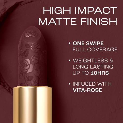 LAKMÉ Rouge Bloom Powder Matte Bullet Plum Garden-208-4gm (Pack of 2)