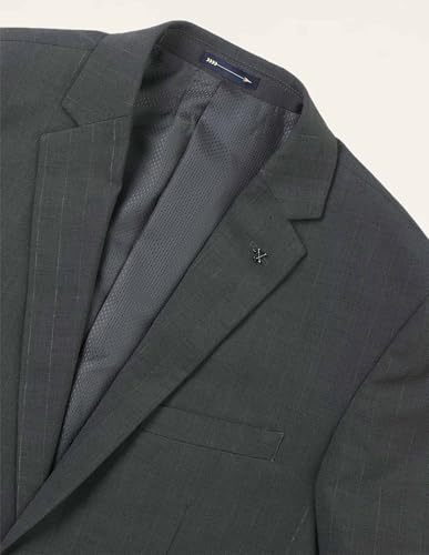 Arrow Men's Tailored Fit Ceremonial Twill Suit Dark Grey