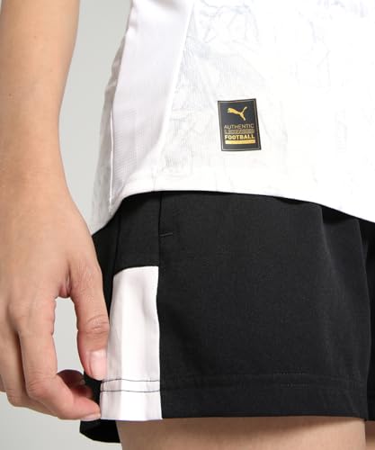 Puma Women's Regular Fit Jerseys (781081_White-Black