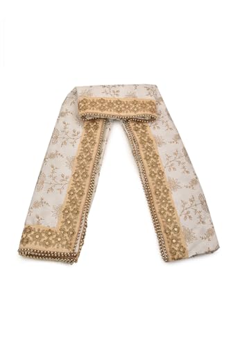 Manyavar Classy Cream Dupatta