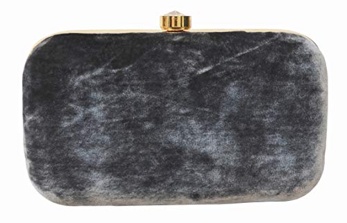 DUCHESS Women & Girls Grey Box Clutches