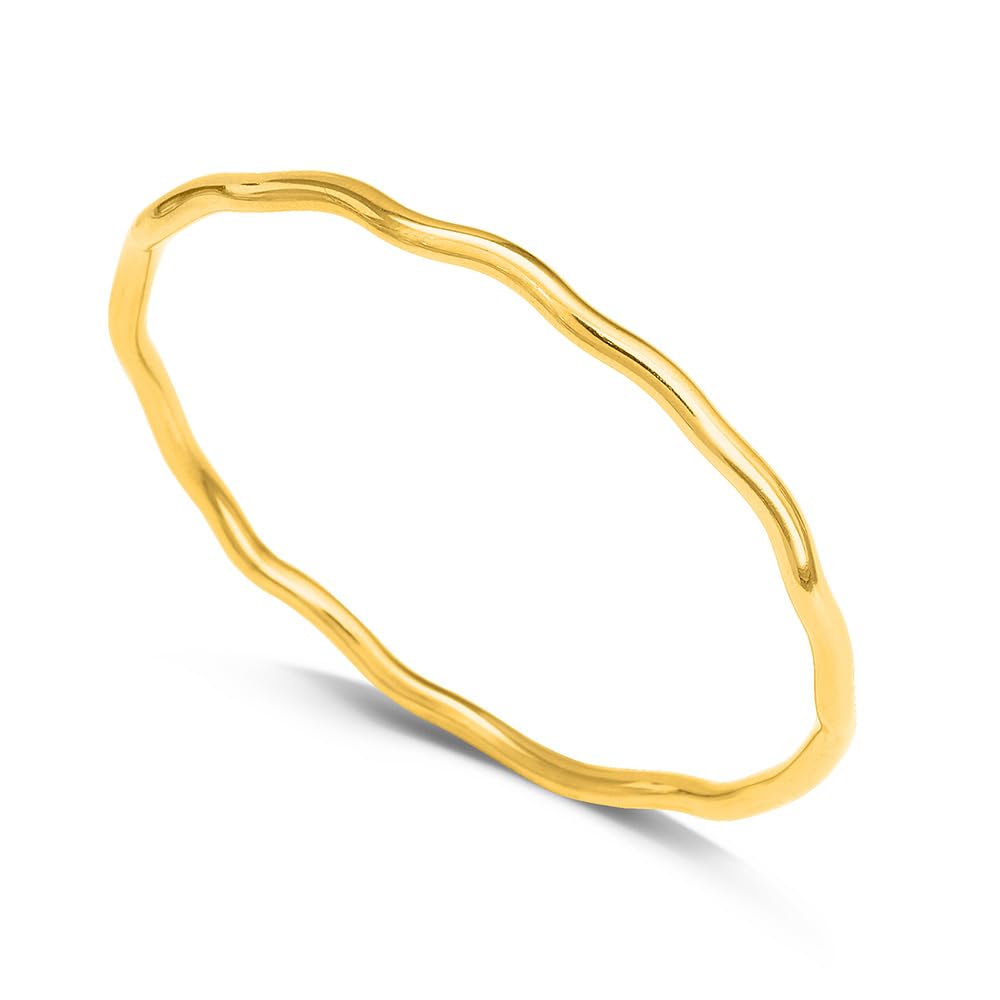 PALMONAS Wave Bracelet for Women - Gift for Girls & Women | Waterproof & Anti-Tarnish Bracelet