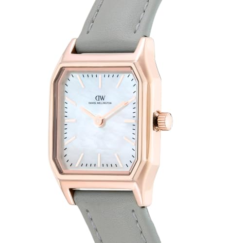Daniel Wellington Octagonal 23mm White Dial Analog Women Watch - DW0DL2102